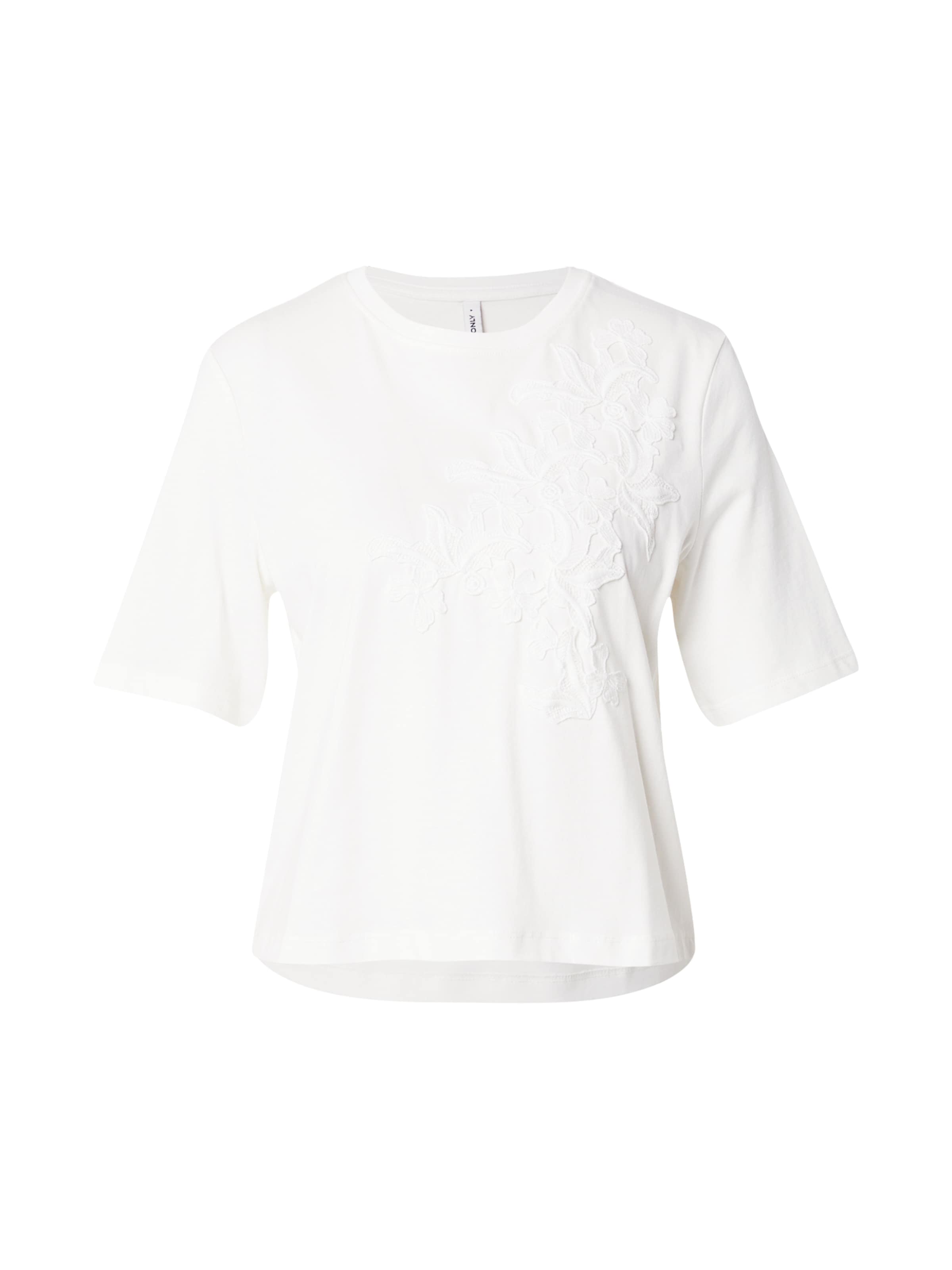 balta ONLY Marškinėliai 'ONLJESSA': priekis