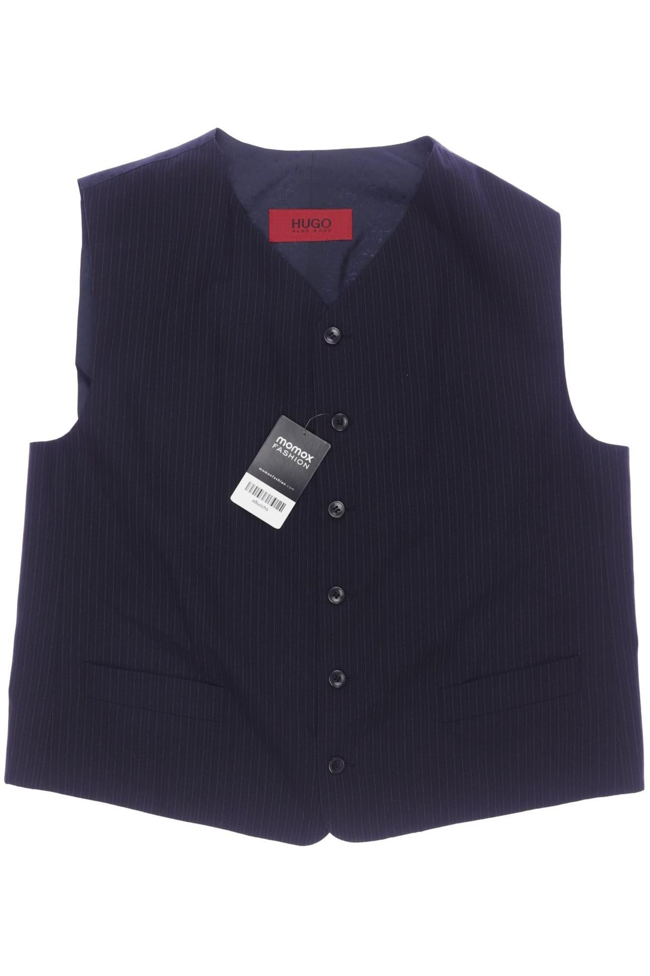 HUGO Vest in L-XL in Blue: front