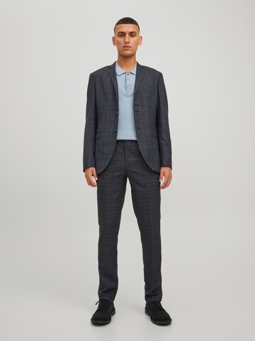 Coupe slim Costume 'Franco' JACK & JONES en bleu : devant