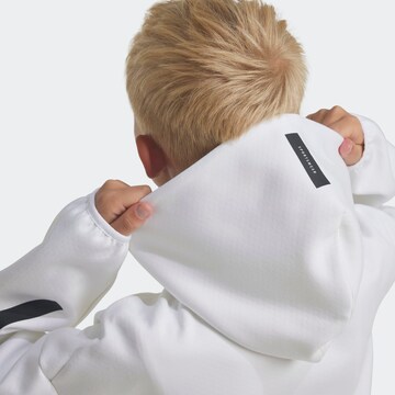 Veste de survêtement 'Z.N.E.' ADIDAS SPORTSWEAR en blanc