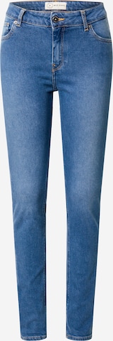 MUD Jeans Skinny Jeans 'Hazen' in Blauw: voorkant