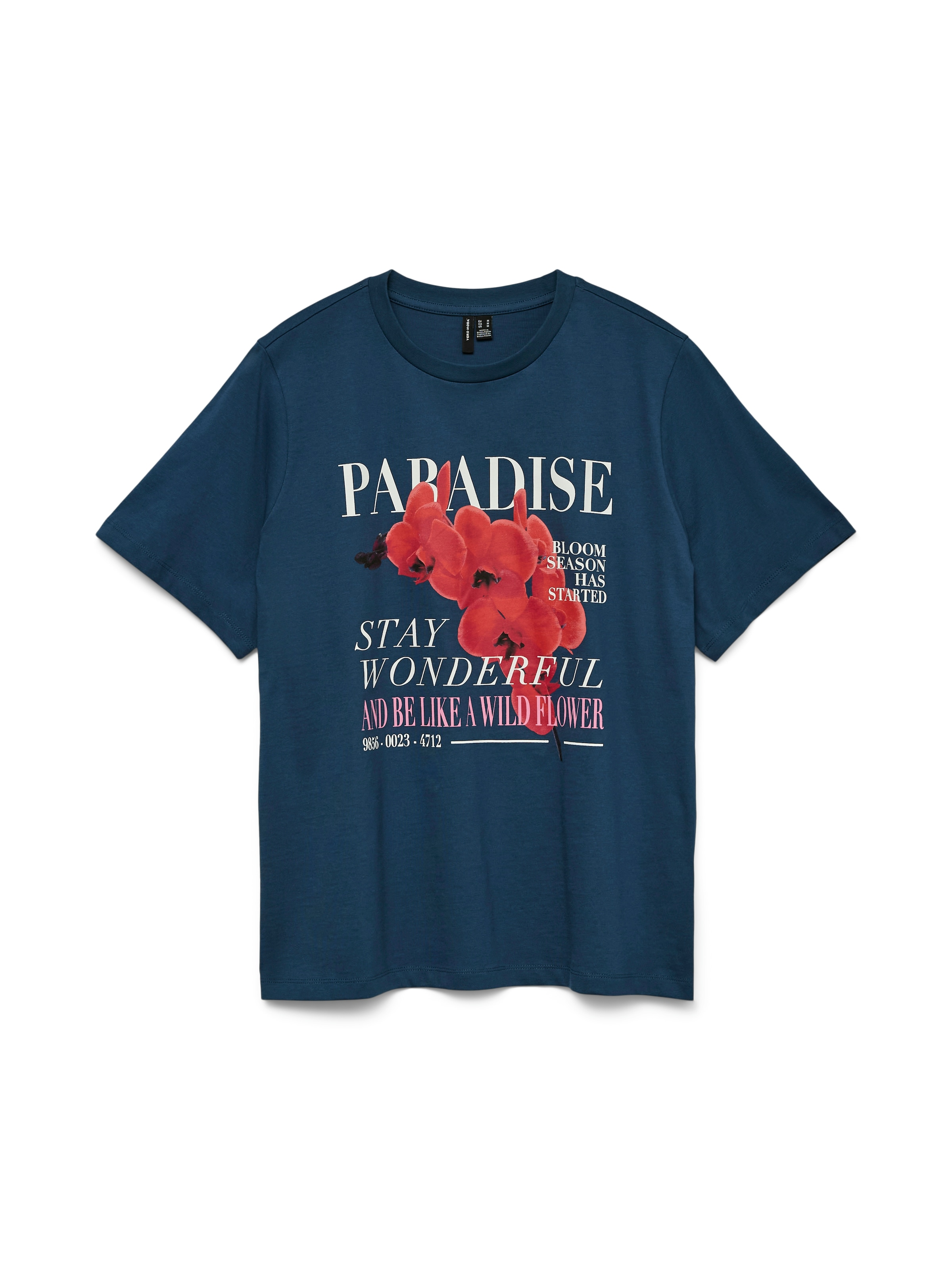 VERO MODA Shirt 'VMUrena Caty' in Blue: front