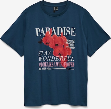 VERO MODA Shirt 'VMUrena Caty' in Blue: front