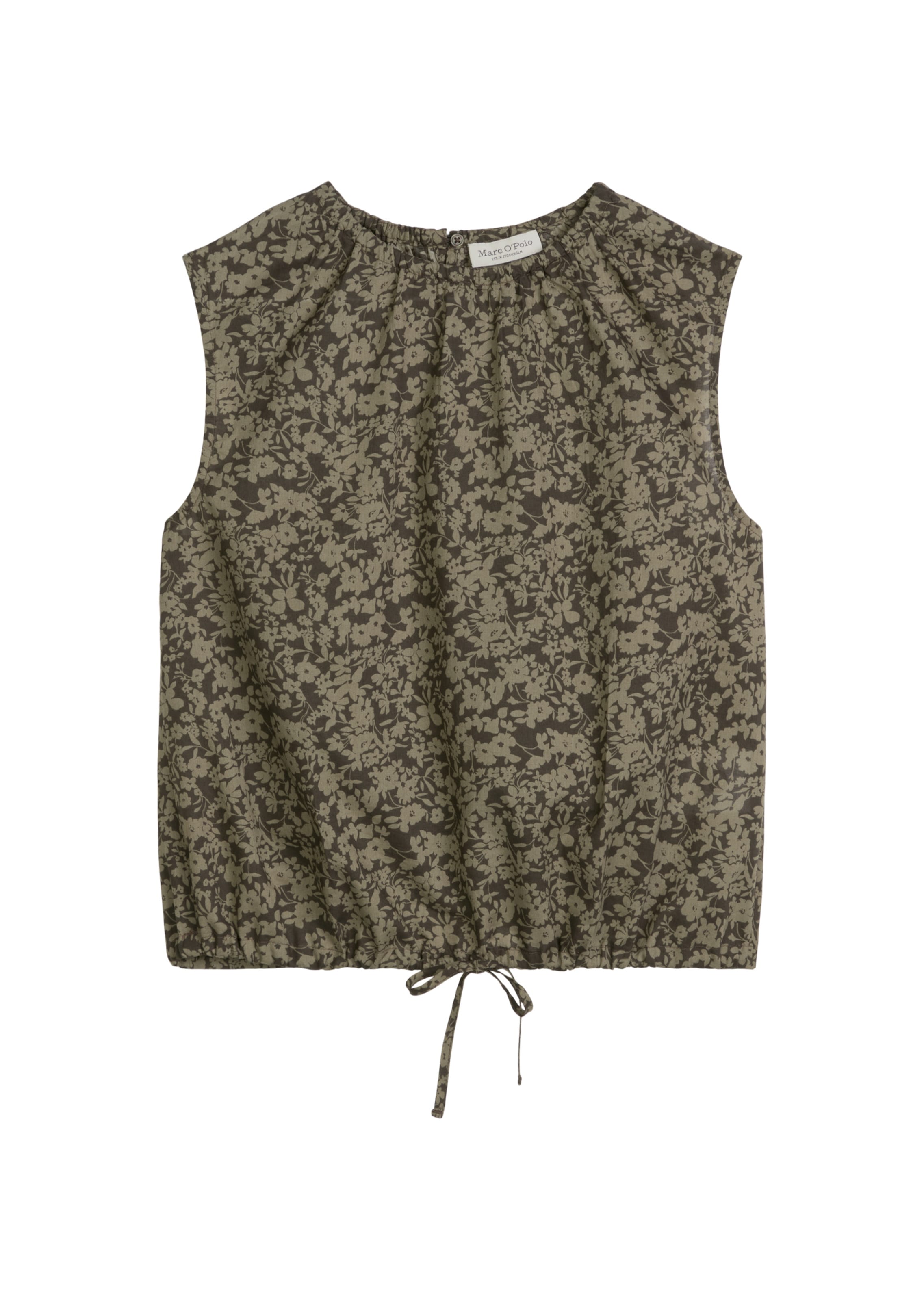 Marc O'Polo Bluse in Grün: Vorderseite