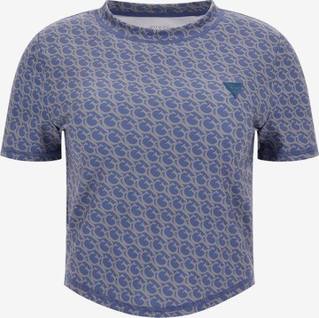 GUESS Performance Shirt in Blue: front