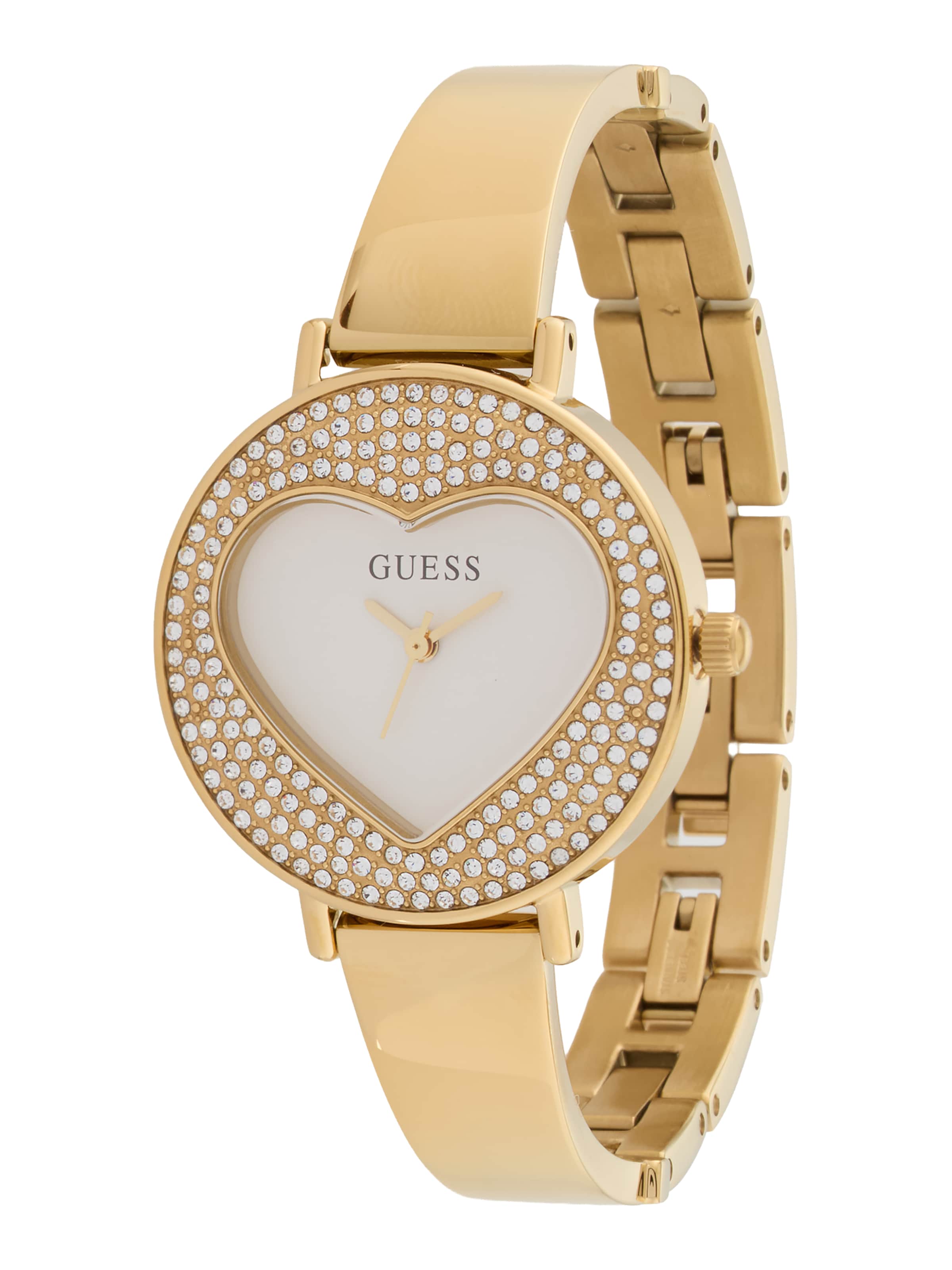 Montre à affichage analogique 'HARTLY' GUESS en or : devant