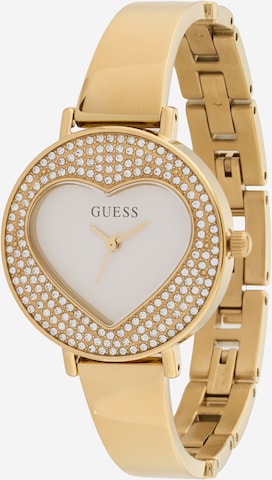 Montre à affichage analogique 'HARTLY' GUESS en or : devant