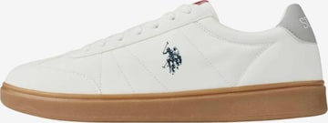 Sneaker low 'Byron' de la U.S. POLO ASSN. pe alb: față