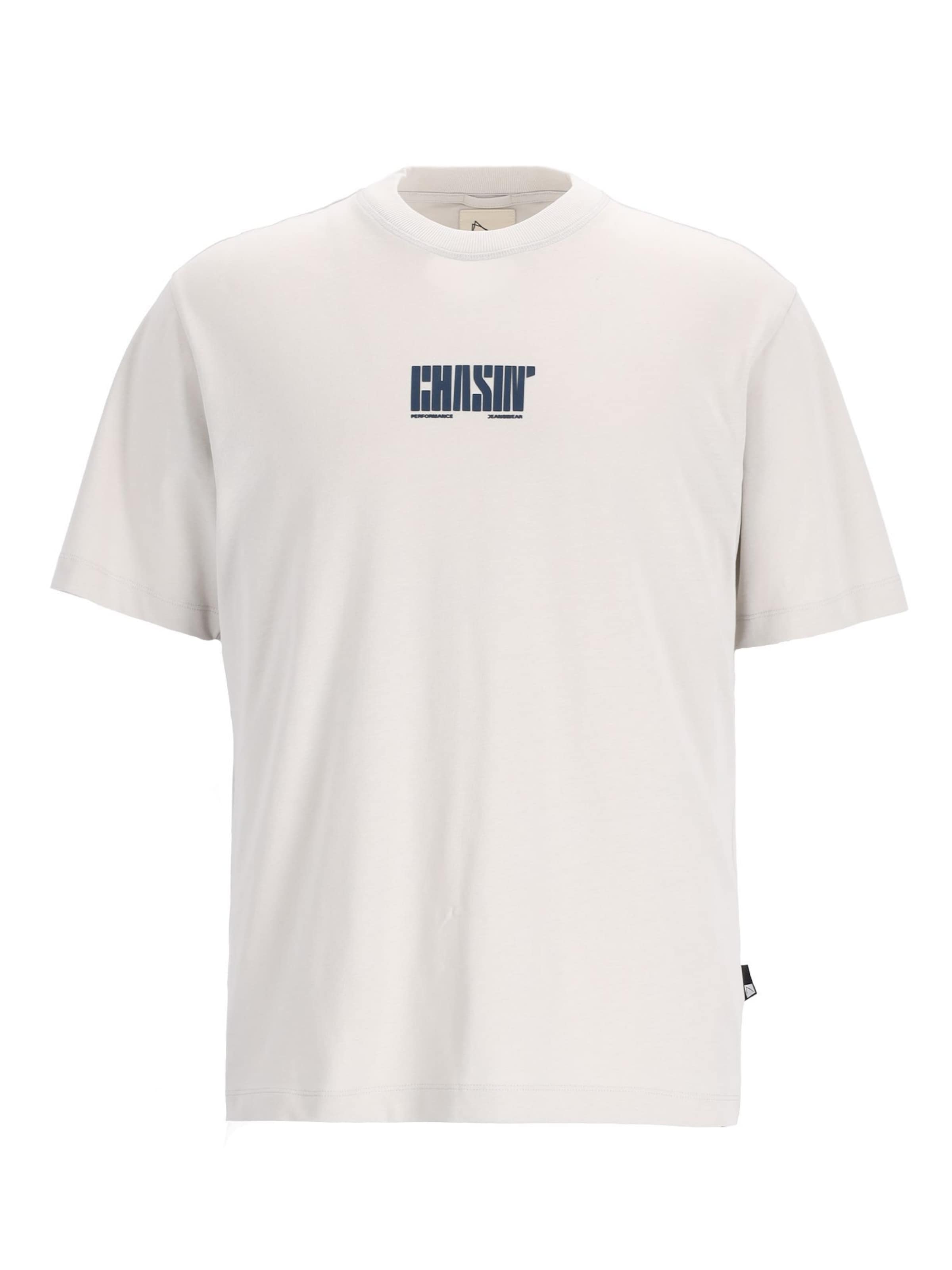 CHASIN' T-Shirt 'Regent' in Grau: Vorderseite