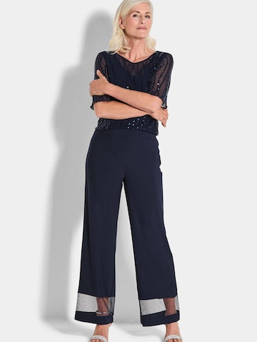 Wide Leg Pantalon 'Vera' Goldner en bleu