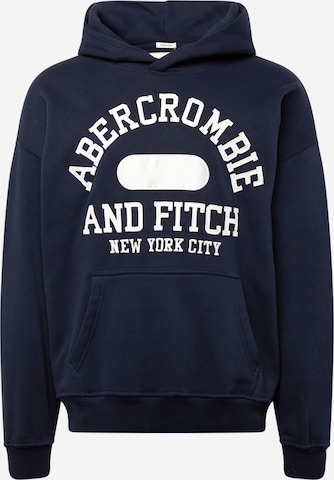 Abercrombie & Fitch Sweatshirt i blå: framsida