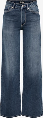ONLY Wide leg Jeans 'ONLMadison Blush' in Blauw: voorkant