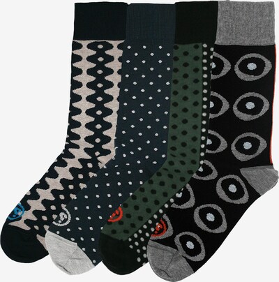 Wams Socken 'Dots Socks Box' in mischfarben, Produktansicht