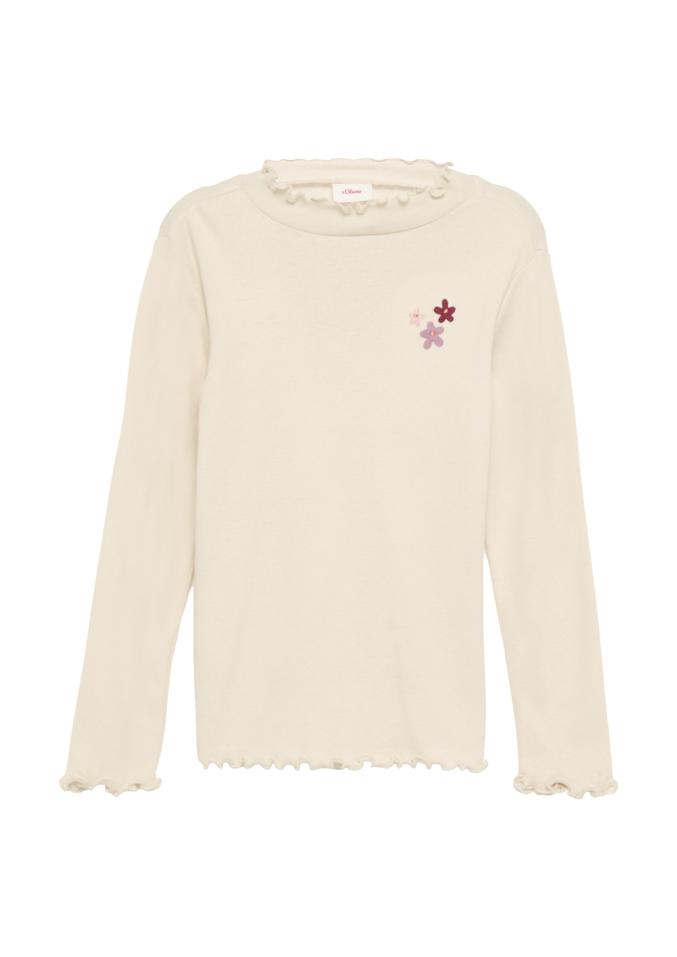 s.Oliver Shirt in Beige: front