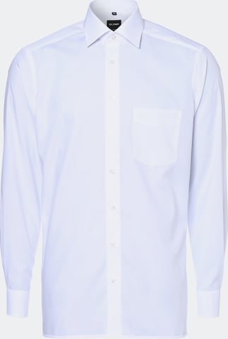 OLYMP Button Up Shirt 'Luxor' in White: front