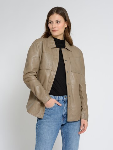 MUSTANG Between-Season Jacket in Brown: front