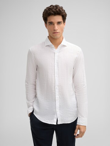 STRELLSON Slim fit Button Up Shirt 'Ceasar' in White: front