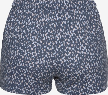 VIVANCE Regular Pyjamashorts in Blau