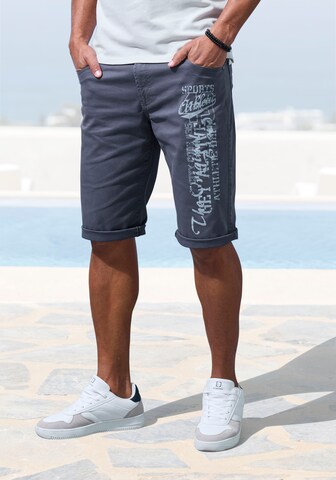 JOHN DEVIN Regular Shorts in Grau: Vorderseite