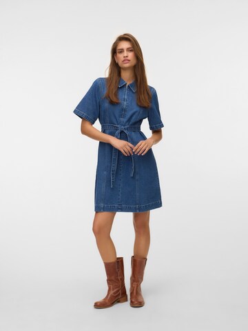 VERO MODA - Vestido camisero 'VMLOUISE' en azul