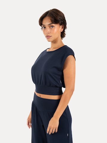 T-shirt ' Jorina ' Smilodox en bleu