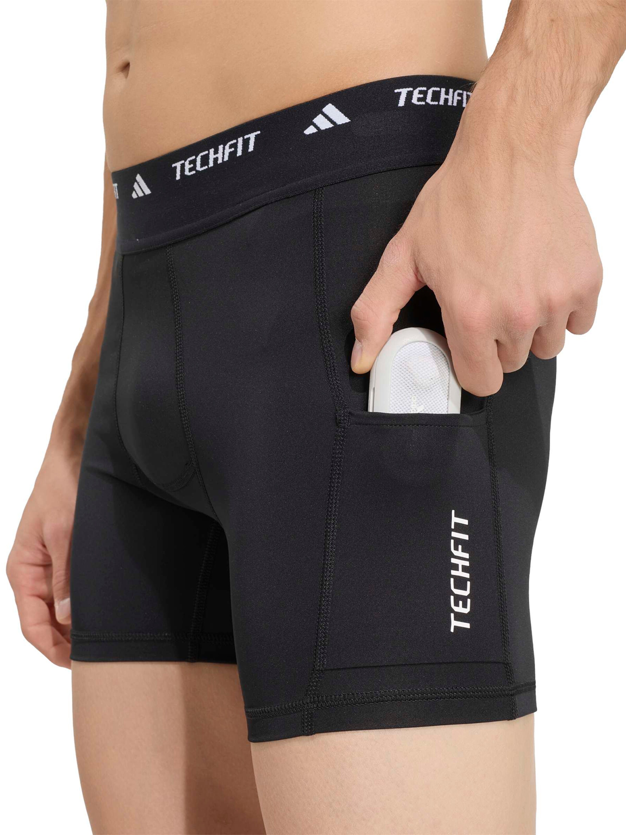 ADIDAS PERFORMANCE Skinny Παντελόνι φόρμας σε μαύρο