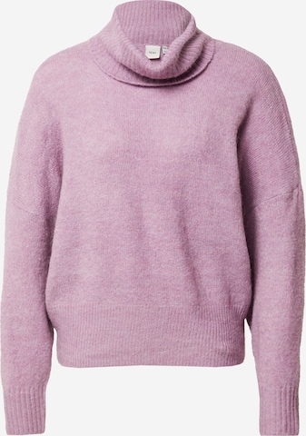 Pull-over 'Kamara' ICHI en violet : devant