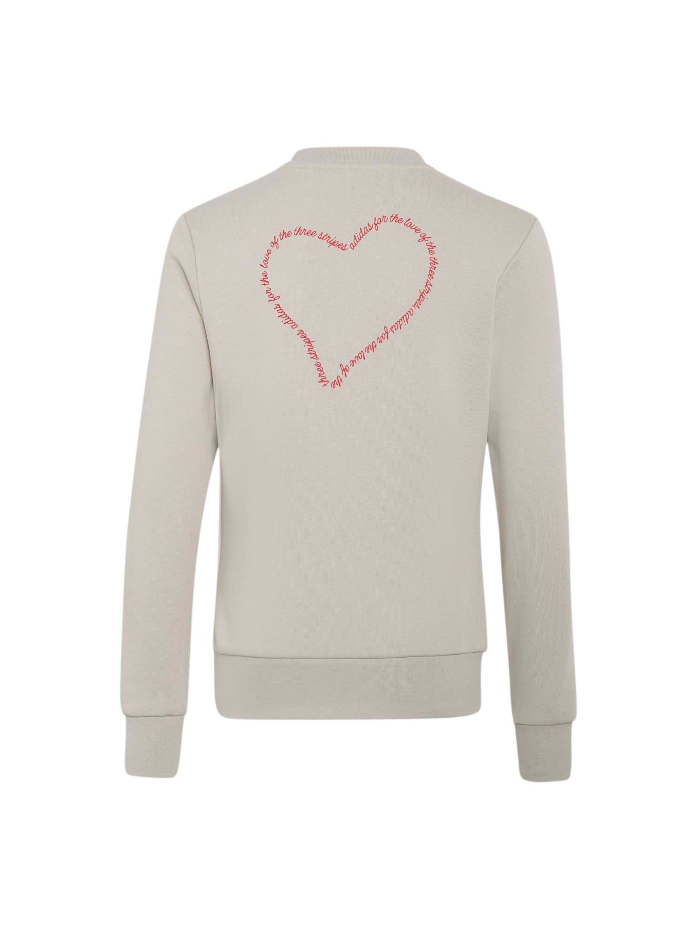 ADIDAS SPORTSWEAR Sport sweatshirt 'HEART' i grå