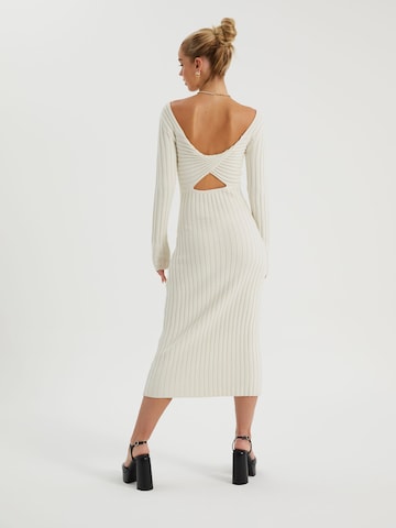 millane Knitted dress 'Malina' in White