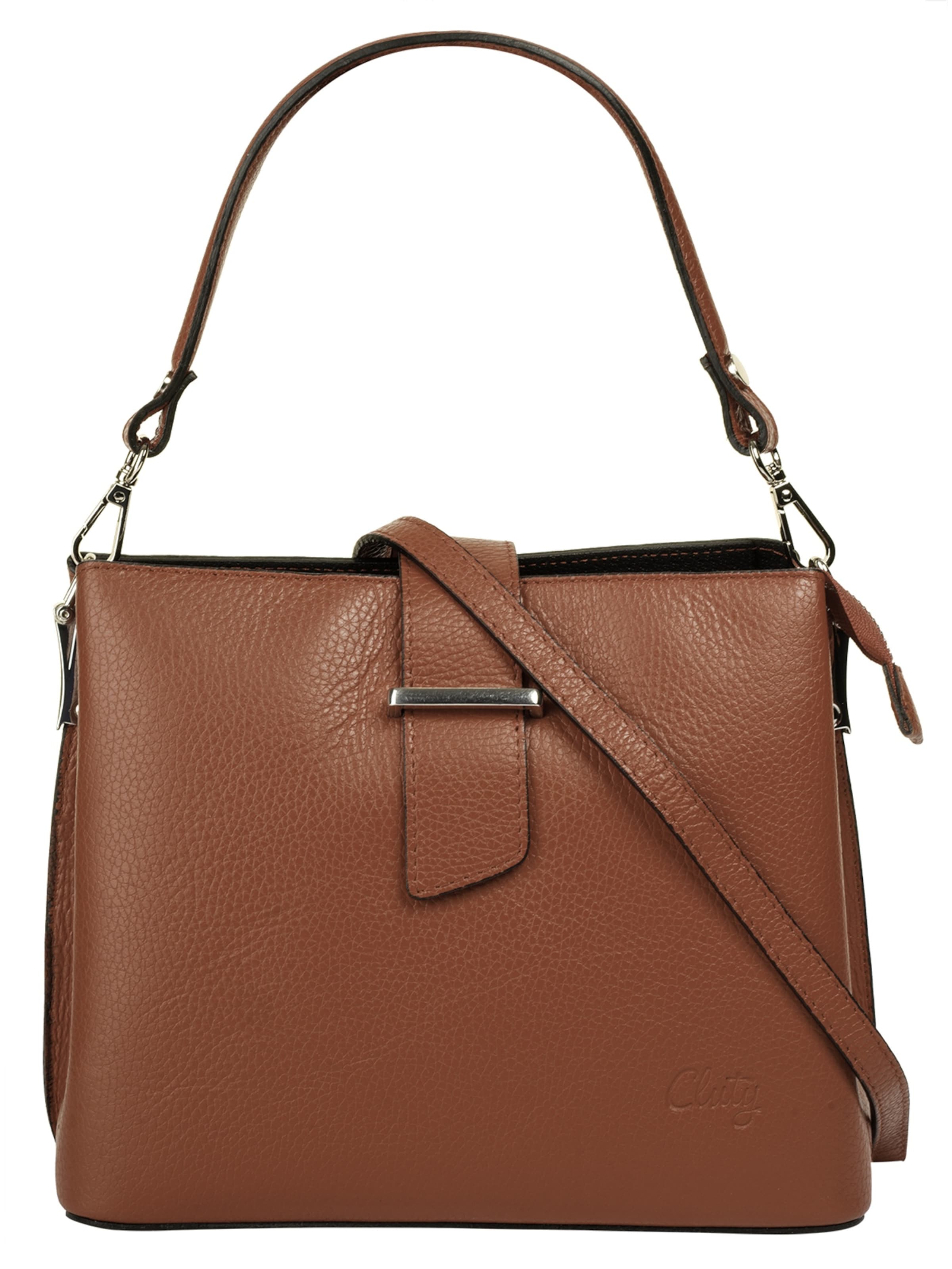 Cluty Handtasche‌‌‌‌‌ in Braun: Vorderseite