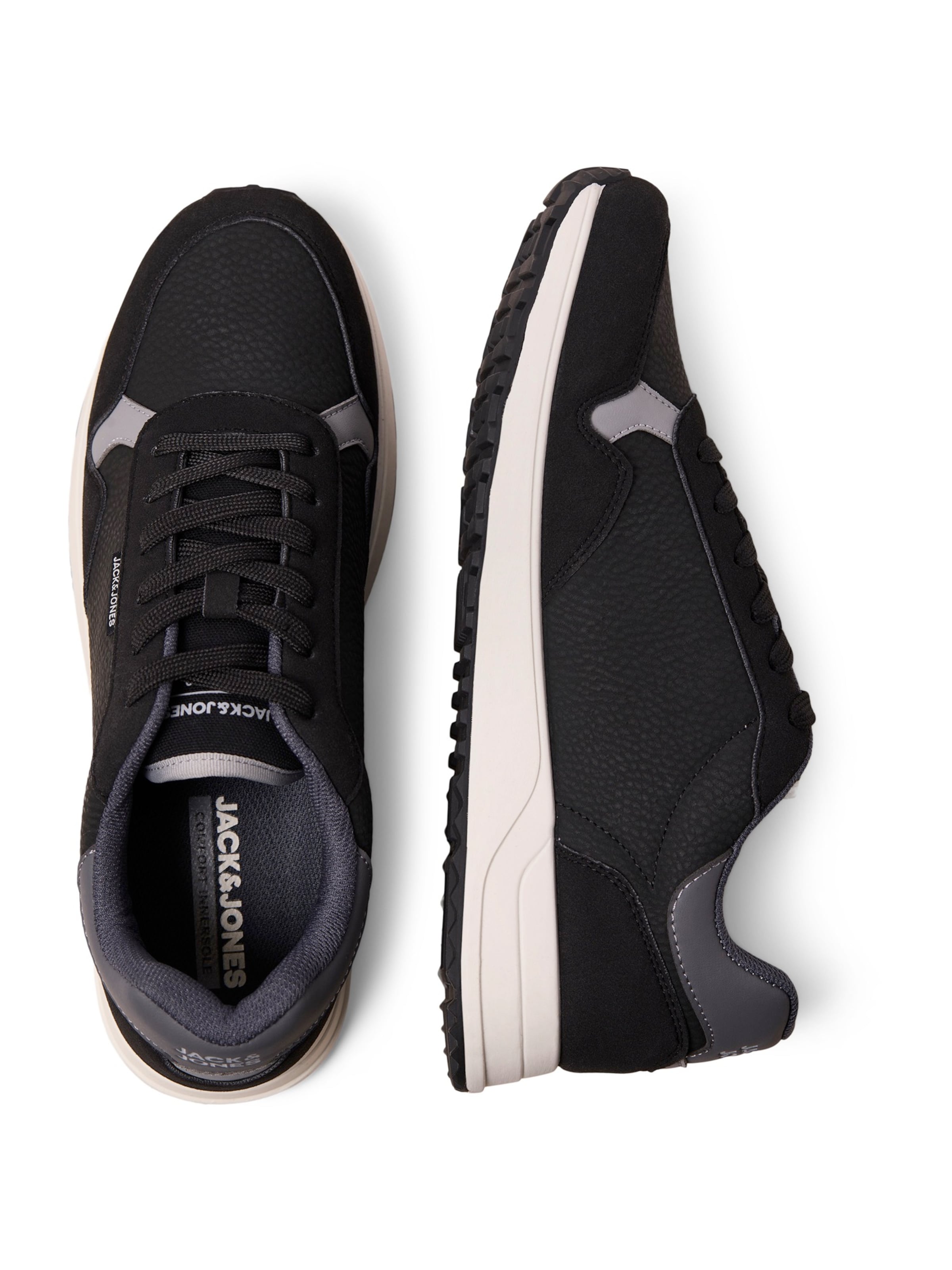 Sneaker low 'JFWBOWDEN' de la JACK & JONES pe negru