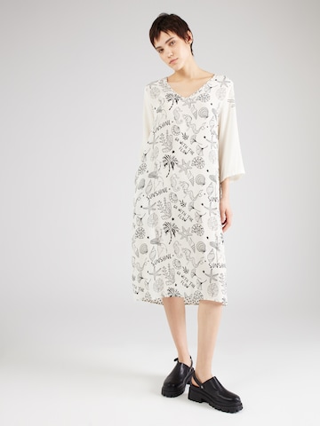 Frogbox Dress 'Sealife' in White: front