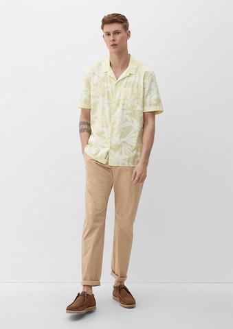 Coupe slim Pantalon s.Oliver en vert
