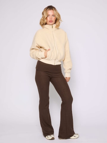 Veste en polaire South Beach en beige