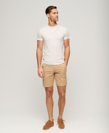 Superdry Slimfit Chinohose in Beige