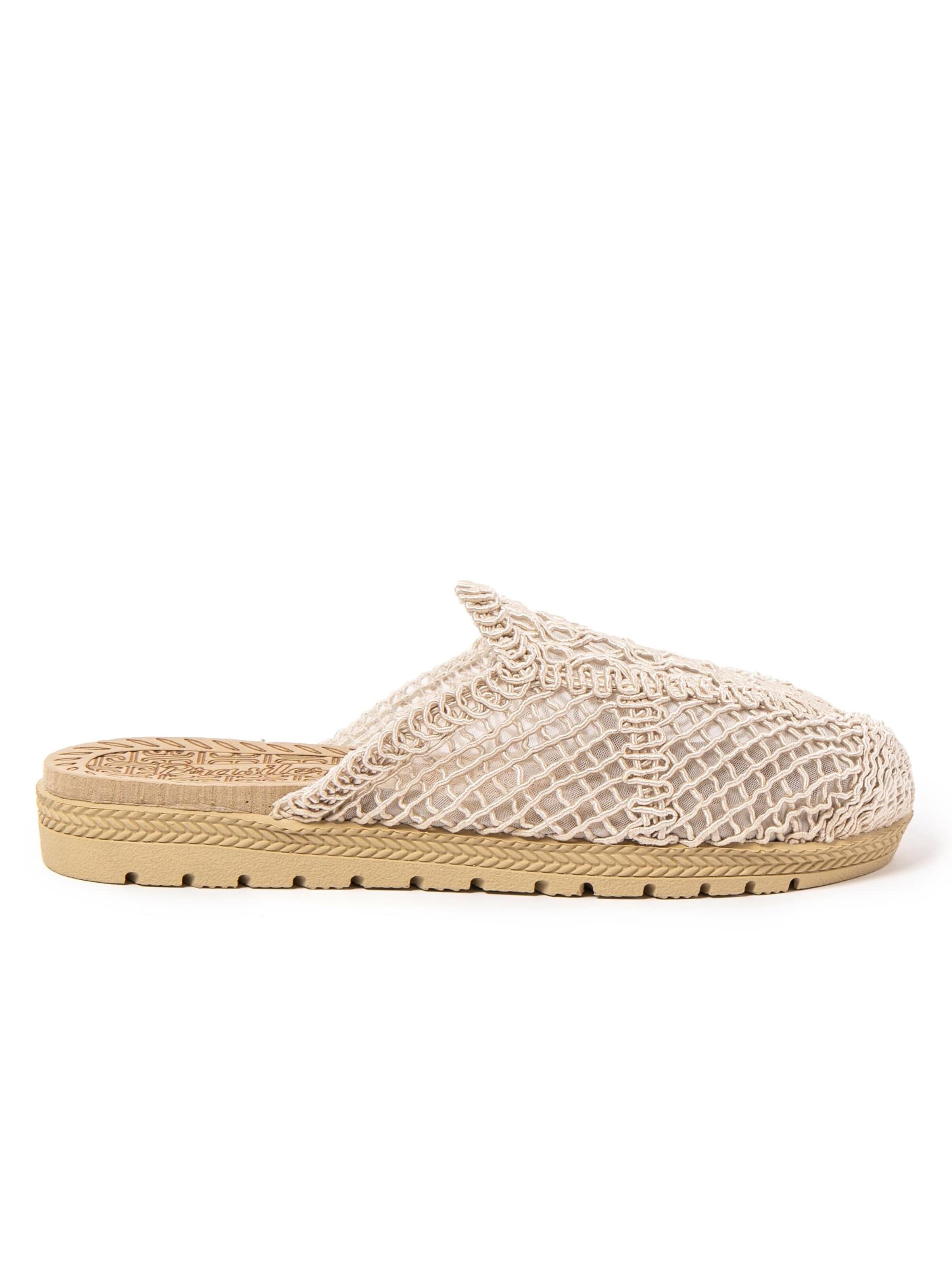 Brasileras Hausschuh 'Suna'‌‌‌‌ in Beige