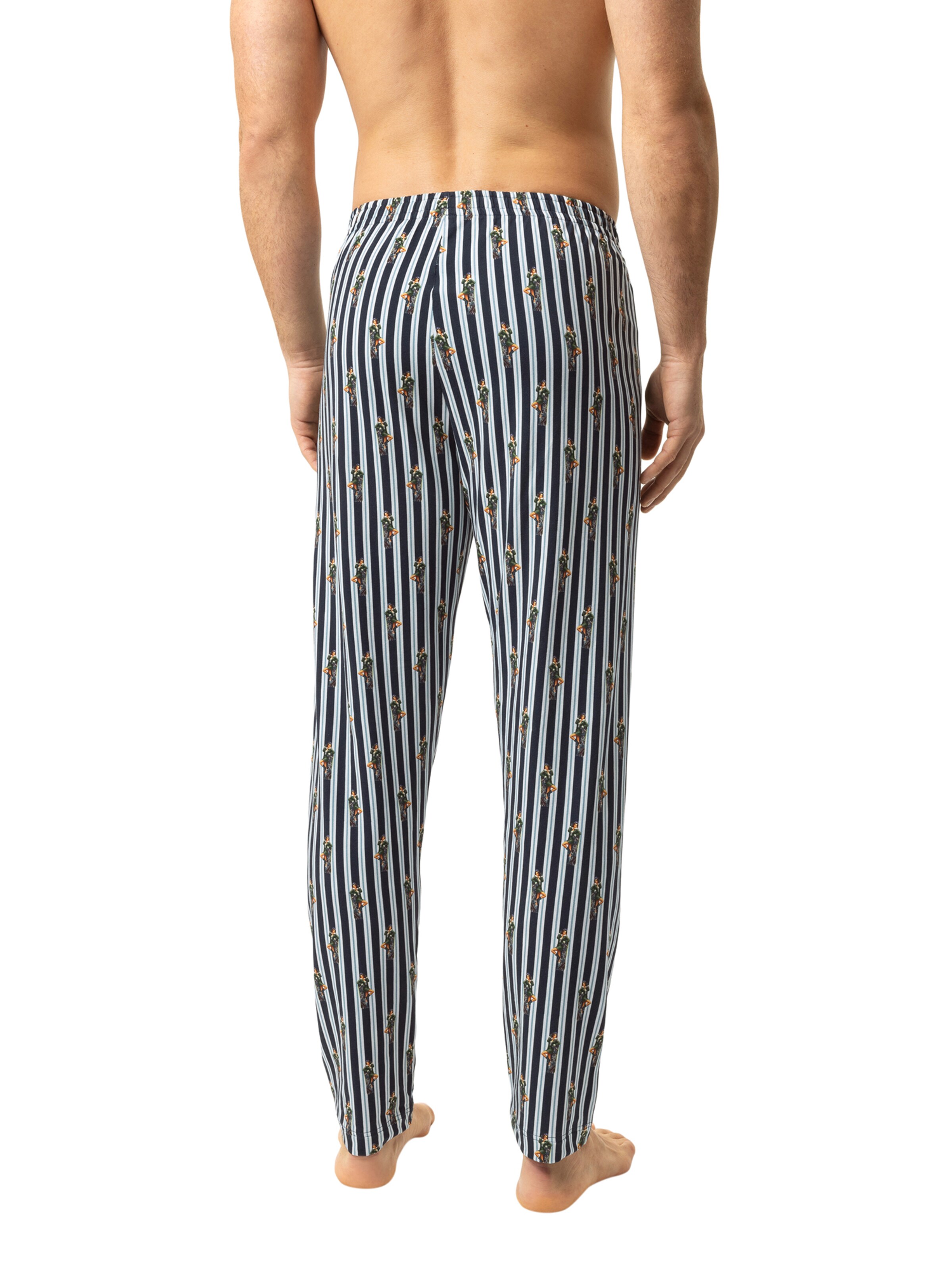 Mey Pajama pants ' Serie Smoke Show ' in Blue