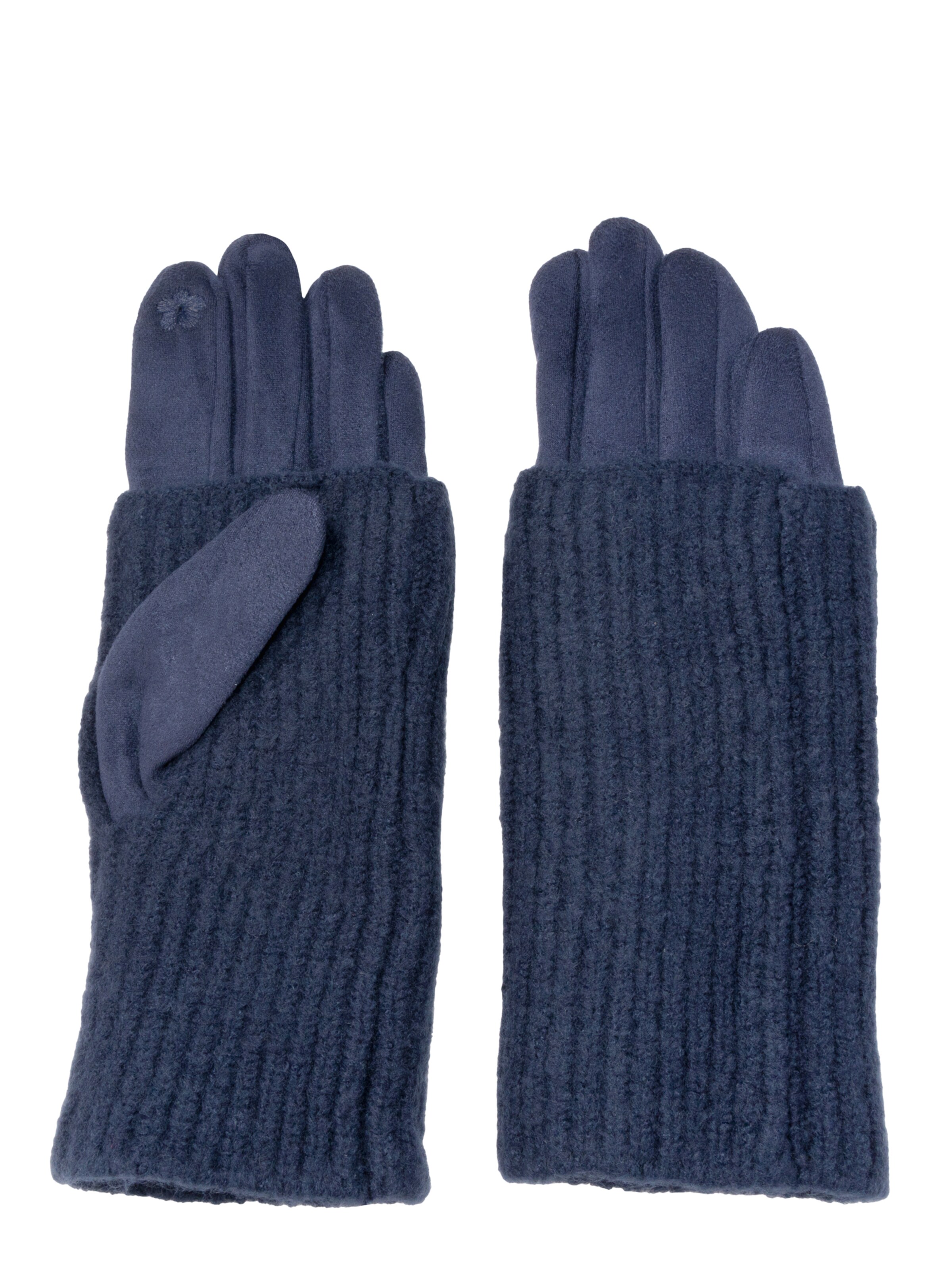 Gants Seasons of April en bleu : devant