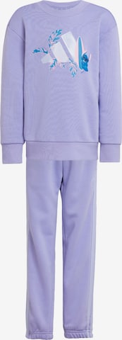 ADIDAS SPORTSWEAR Тренировочный костюм 'Adidas x Disney Lilo and Stitch' в Лиловый: спереди