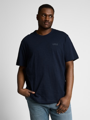 TOM TAILOR Men + Shirt in Blue: front