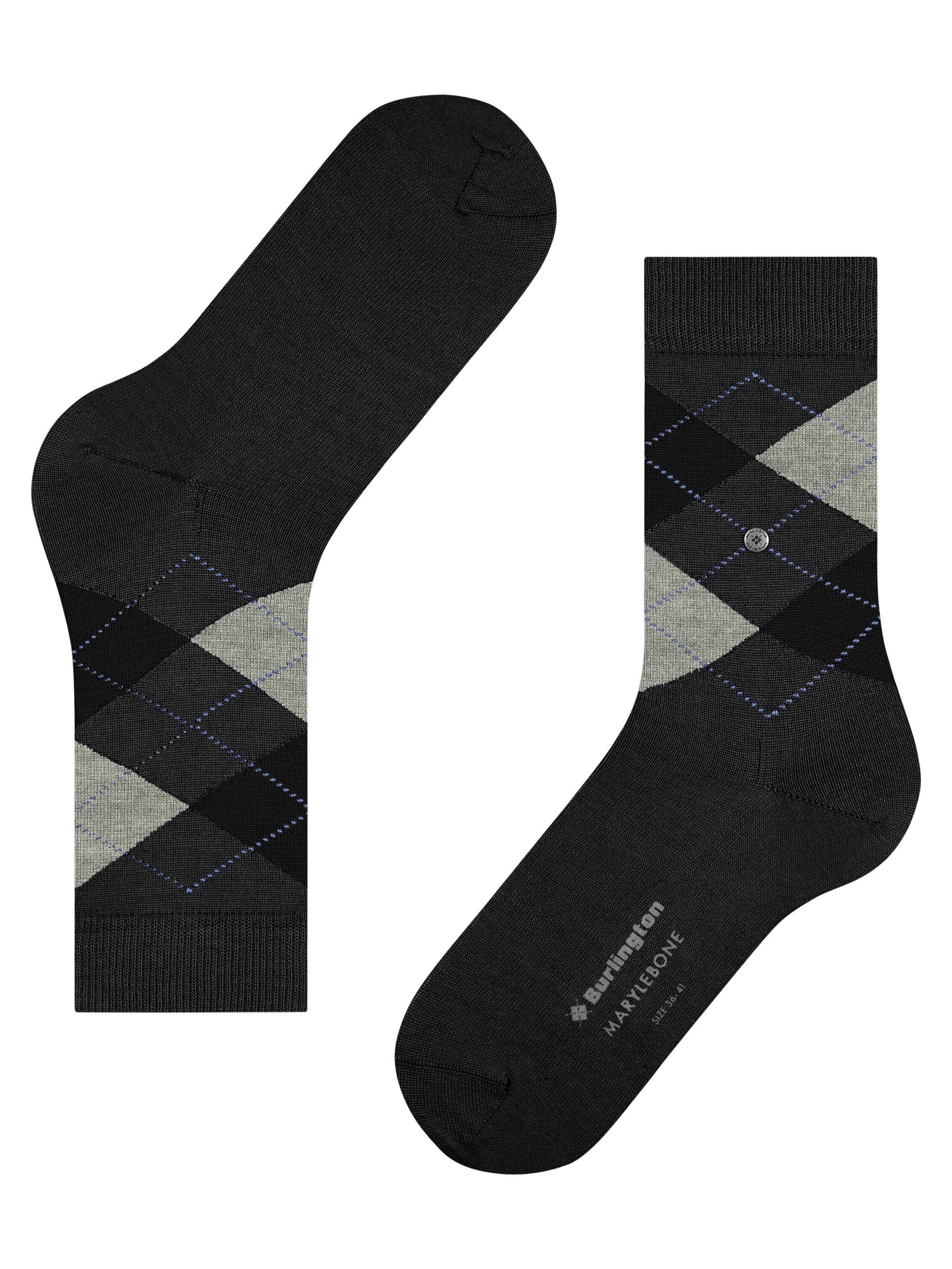 BURLINGTON Socks 'Marylebone' in Grey