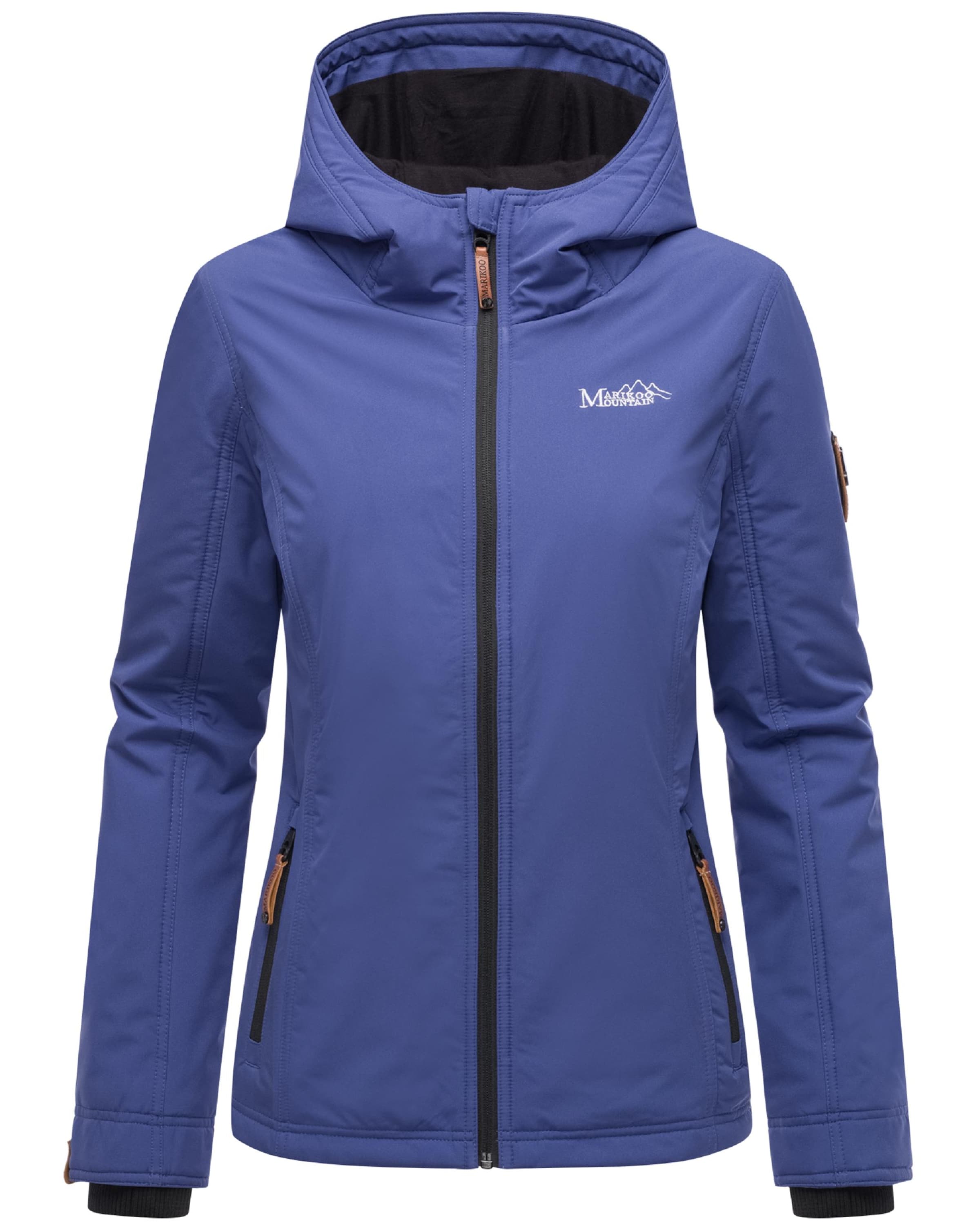 MARIKOO Between-season jacket 'Brombeere' in Purple