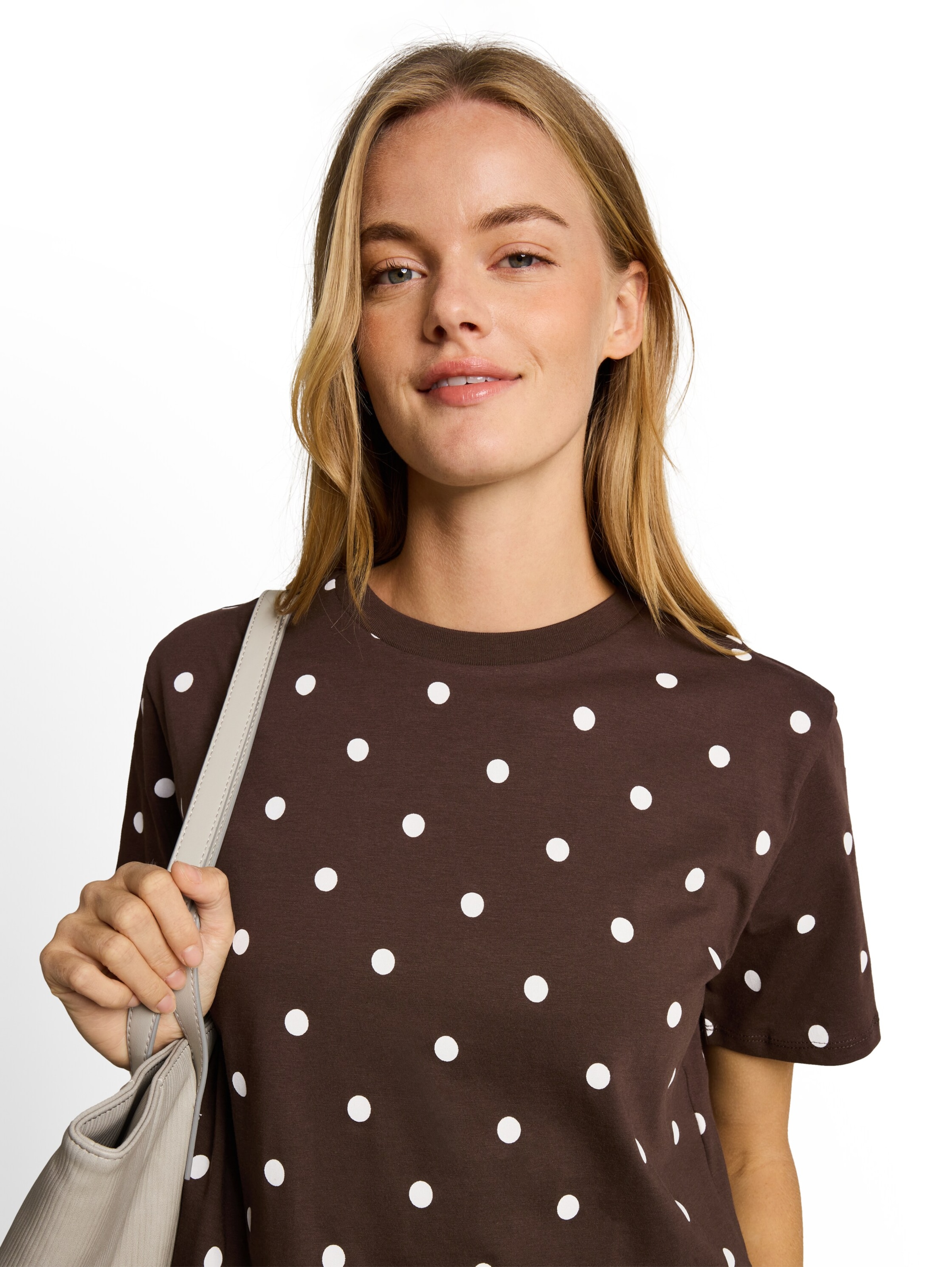 TOM TAILOR DENIM T-Shirt in Braun