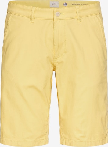 CAMEL ACTIVE Chino Pants in Yellow: front