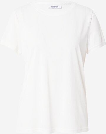 T-shirt 'Rynah' minimum en blanc : devant