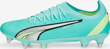 PUMA Футболни обувки 'ULTRA ULTIMATE' в зелено: отпред