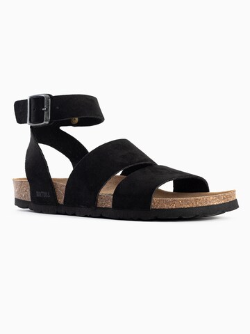 Sandalo con cinturino 'Soria' di Bayton in nero