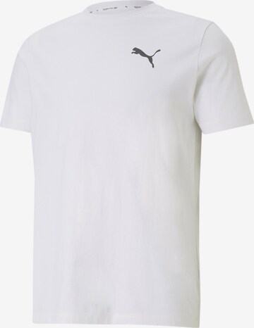 PUMA Functioneel shirt 'Active Soft' in Wit: voorkant