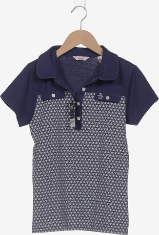 Original Penguin Top & Shirt in S in Blue: front