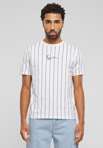 Karl Kani Shirt 'Essential' in Wit: voorkant